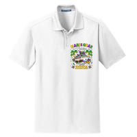 Mardi Gras Cruise Crew 2025 Family Matching Dry Zone Grid Polo