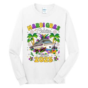 Mardi Gras Cruise Crew 2025 Family Matching Tall Long Sleeve T-Shirt