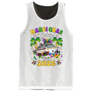 Mardi Gras Cruise Crew 2025 Family Matching Mesh Reversible Basketball Jersey Tank