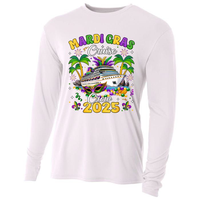 Mardi Gras Cruise Crew 2025 Family Matching Cooling Performance Long Sleeve Crew