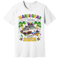 Mardi Gras Cruise Crew 2025 Family Matching Premium T-Shirt