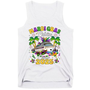 Mardi Gras Cruise Crew 2025 Family Matching Tank Top