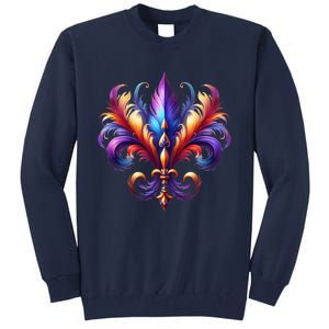 Mardi Gras Celebration Tall Sweatshirt