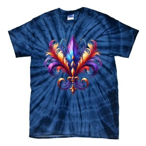 Mardi Gras Celebration Tie-Dye T-Shirt