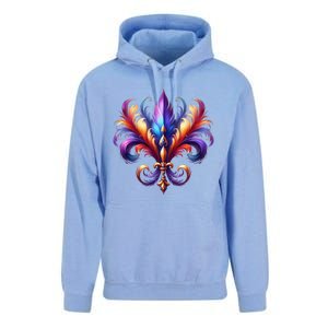 Mardi Gras Celebration Unisex Surf Hoodie