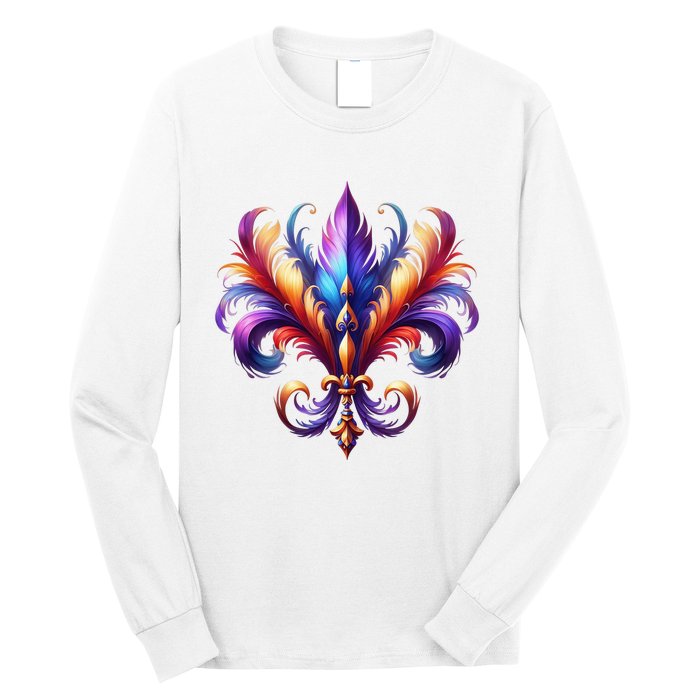 Mardi Gras Celebration Long Sleeve Shirt