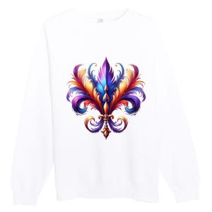 Mardi Gras Celebration Premium Crewneck Sweatshirt