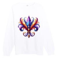 Mardi Gras Celebration Premium Crewneck Sweatshirt