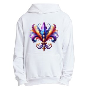 Mardi Gras Celebration Urban Pullover Hoodie