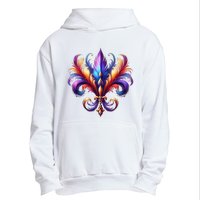 Mardi Gras Celebration Urban Pullover Hoodie