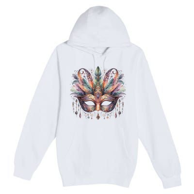 Mardi Gras Celebration Premium Pullover Hoodie