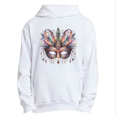 Mardi Gras Celebration Urban Pullover Hoodie