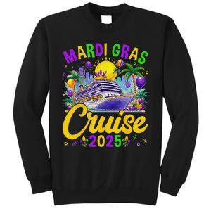 Mardi Gras Carnival Cruise 2025 Family Cruising Mask Sweatshirt