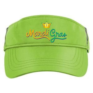 Mardi Gras Crown Celebration Adult Drive Performance Visor