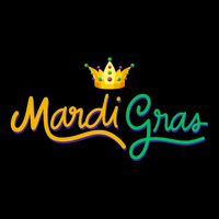 Mardi Gras Crown Celebration Flatbill Hat