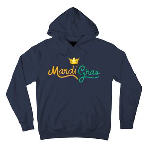 Mardi Gras Crown Celebration Hoodie