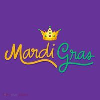 Mardi Gras Crown Celebration T-Shirt