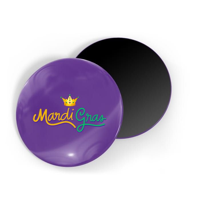 Mardi Gras Crown Celebration Magnet