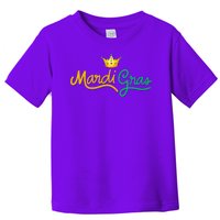 Mardi Gras Crown Celebration Toddler T-Shirt