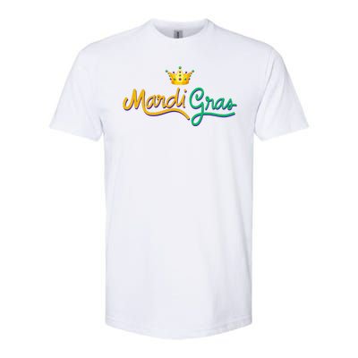 Mardi Gras Crown Celebration Softstyle® CVC T-Shirt