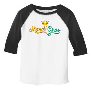 Mardi Gras Crown Celebration Toddler Fine Jersey T-Shirt