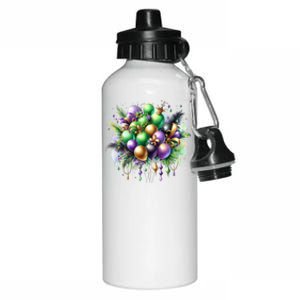 Mardi Gras Celebration Aluminum Water Bottle