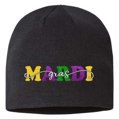 Mardi Gras Celebration Festive Sustainable Beanie