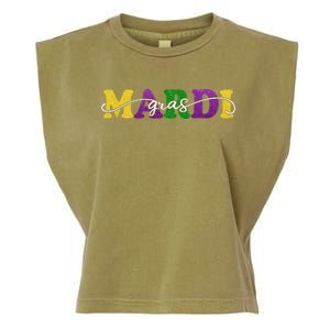 Mardi Gras Celebration Festive Garment-Dyed Women's Muscle Tee