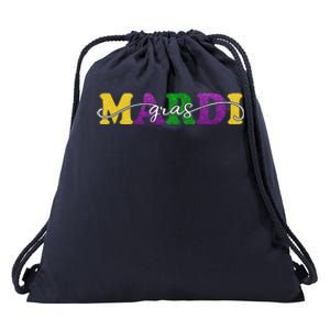 Mardi Gras Celebration Festive Drawstring Bag