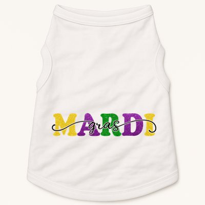 Mardi Gras Celebration Festive Doggie Tank