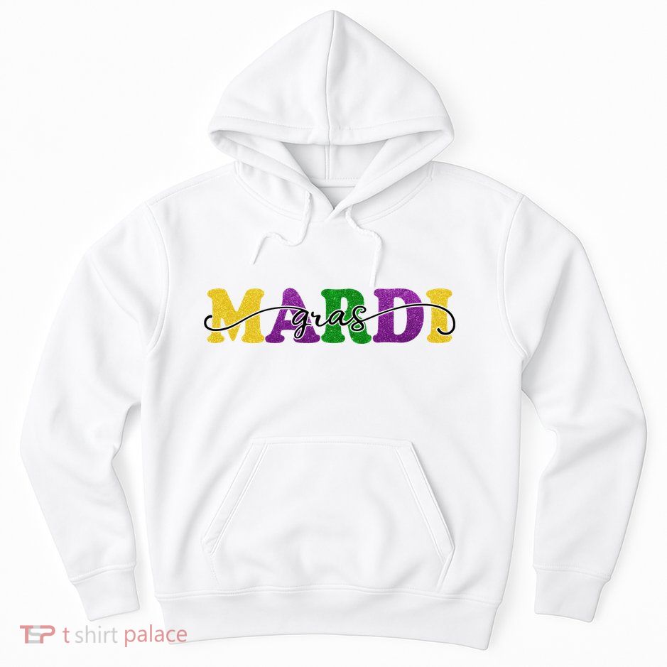 Mardi Gras Celebration Festive Hoodie