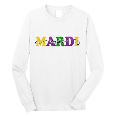 Mardi Gras Celebration Festive Long Sleeve Shirt