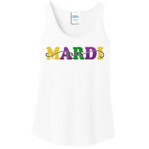 Mardi Gras Celebration Festive Ladies Essential Tank