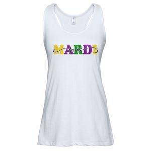 Mardi Gras Celebration Festive Ladies Essential Flowy Tank