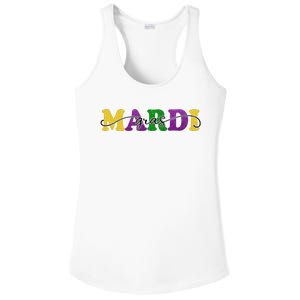 Mardi Gras Celebration Festive Ladies PosiCharge Competitor Racerback Tank