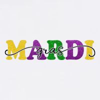 Mardi Gras Celebration Festive Baby Bodysuit