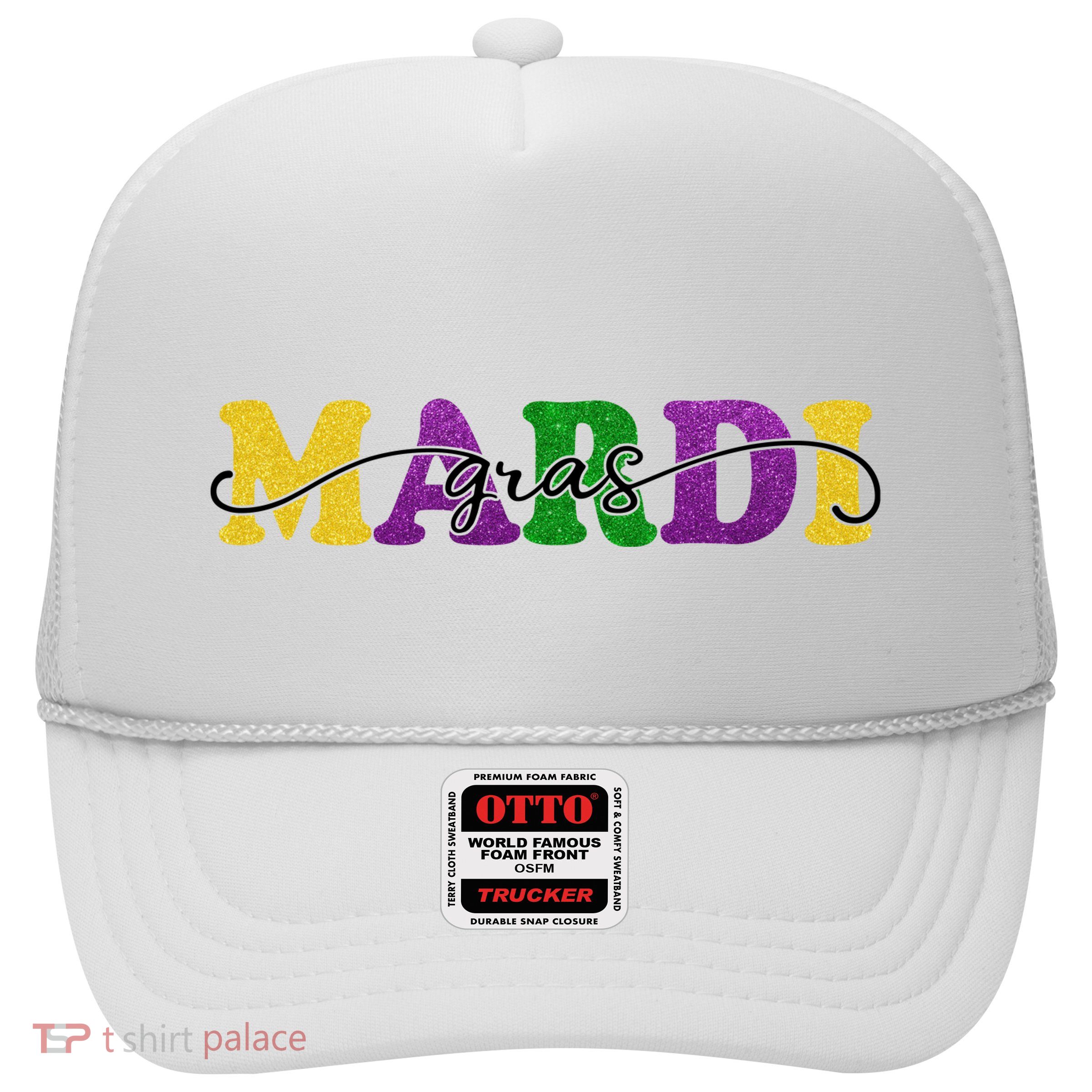 Mardi Gras Celebration Festive Trucker Hat