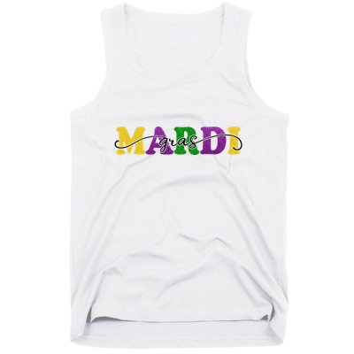 Mardi Gras Celebration Festive Tank Top