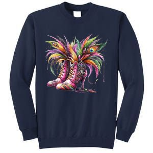 Mardi Gras Celebration Tall Sweatshirt