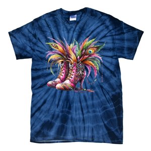 Mardi Gras Celebration Tie-Dye T-Shirt