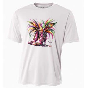 Mardi Gras Celebration Cooling Performance Crew T-Shirt