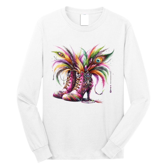 Mardi Gras Celebration Long Sleeve Shirt