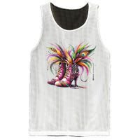 Mardi Gras Celebration Mesh Reversible Basketball Jersey Tank