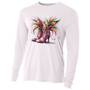 Mardi Gras Celebration Cooling Performance Long Sleeve Crew