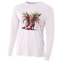 Mardi Gras Celebration Cooling Performance Long Sleeve Crew