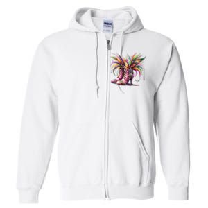 Mardi Gras Celebration Full Zip Hoodie