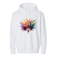 Mardi Gras Celebration Garment-Dyed Fleece Hoodie