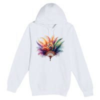 Mardi Gras Celebration Premium Pullover Hoodie