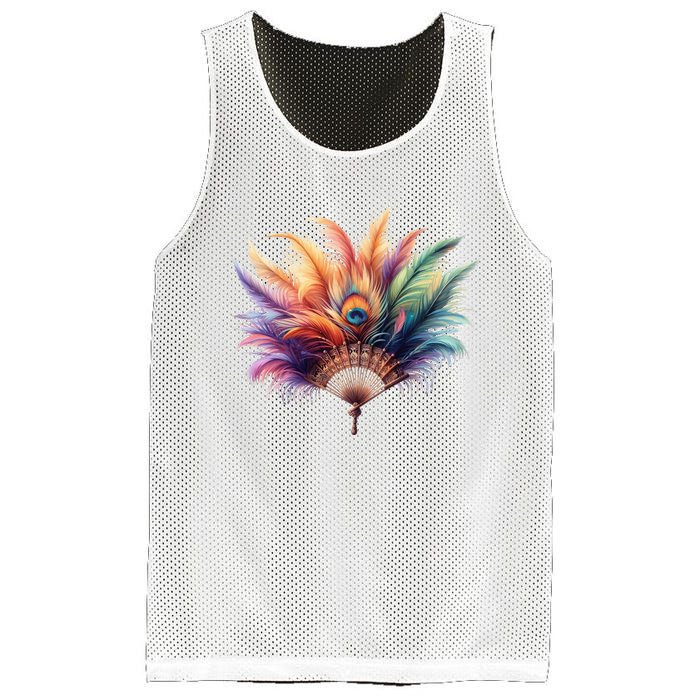 Mardi Gras Celebration Mesh Reversible Basketball Jersey Tank