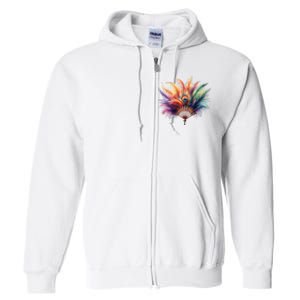 Mardi Gras Celebration Full Zip Hoodie